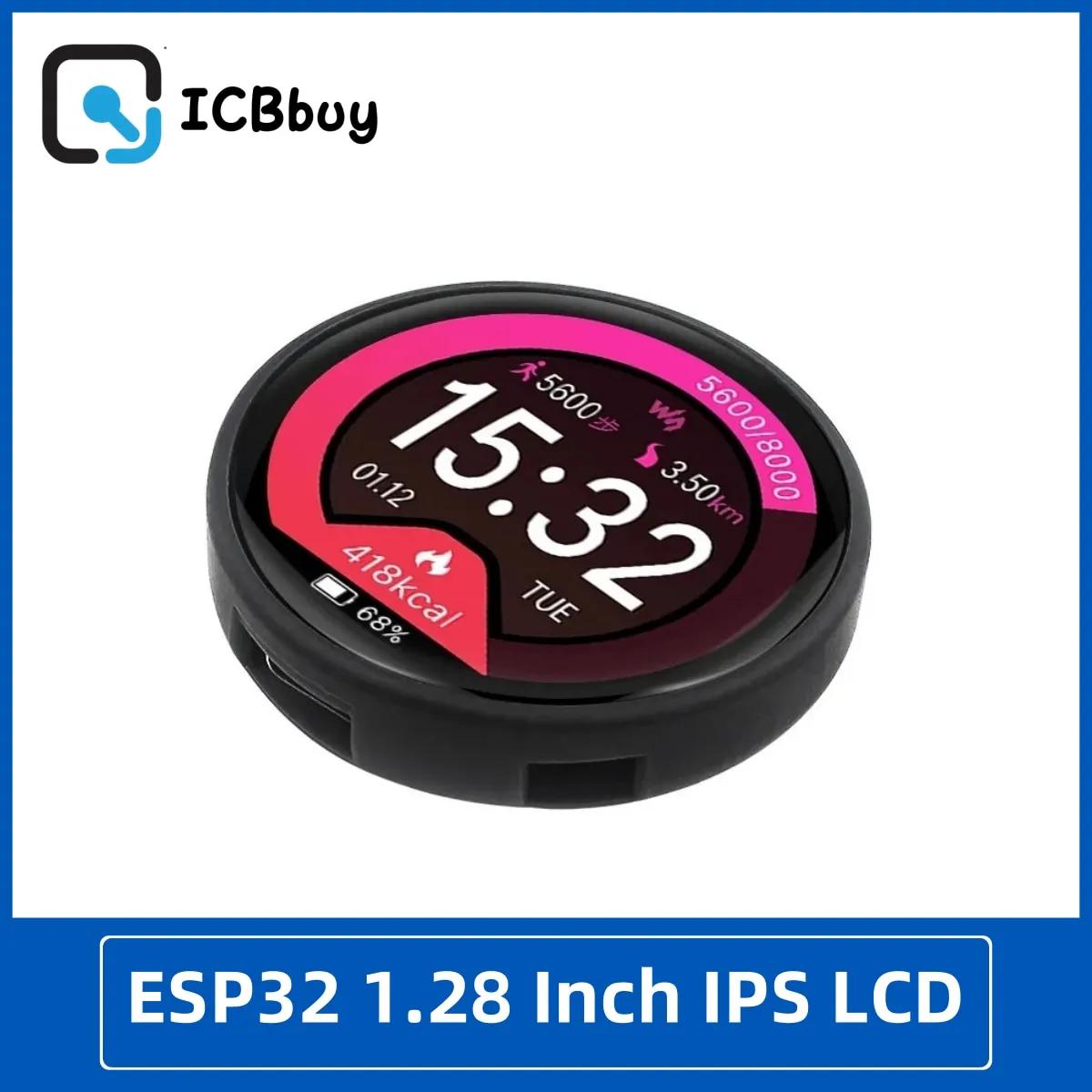 ESP32-C3  , 1.28 ġ  LCD ÷ ȭ,   , 1.28 ġ LCD ġ